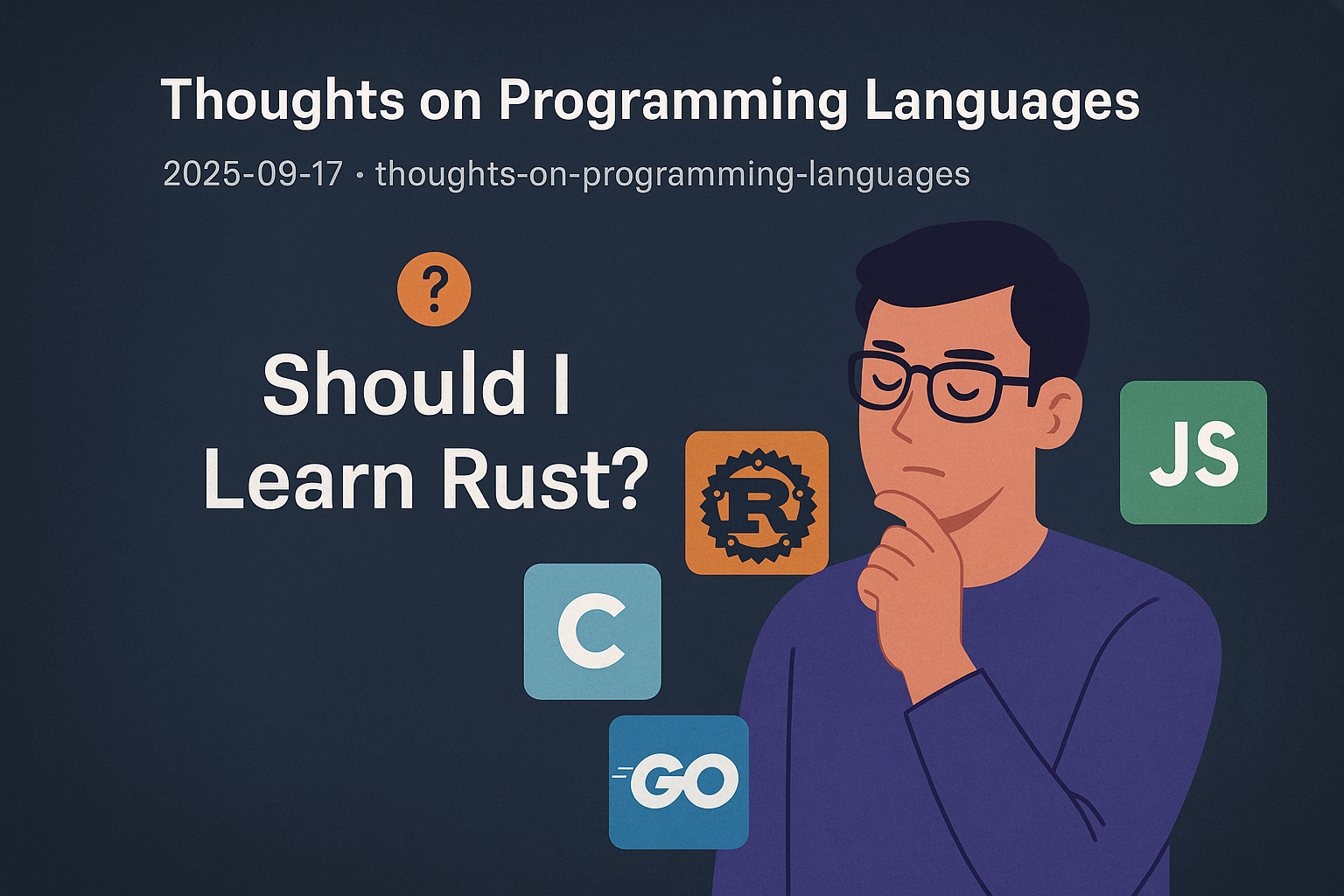 Thoughts on Programming Languages